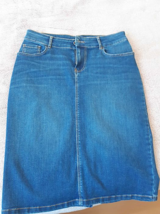 Jeansowa spódnica Massimo Dutti