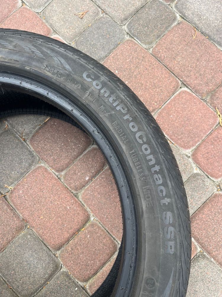 Літня гума Continental ContiProContact 225/45/17 runflat