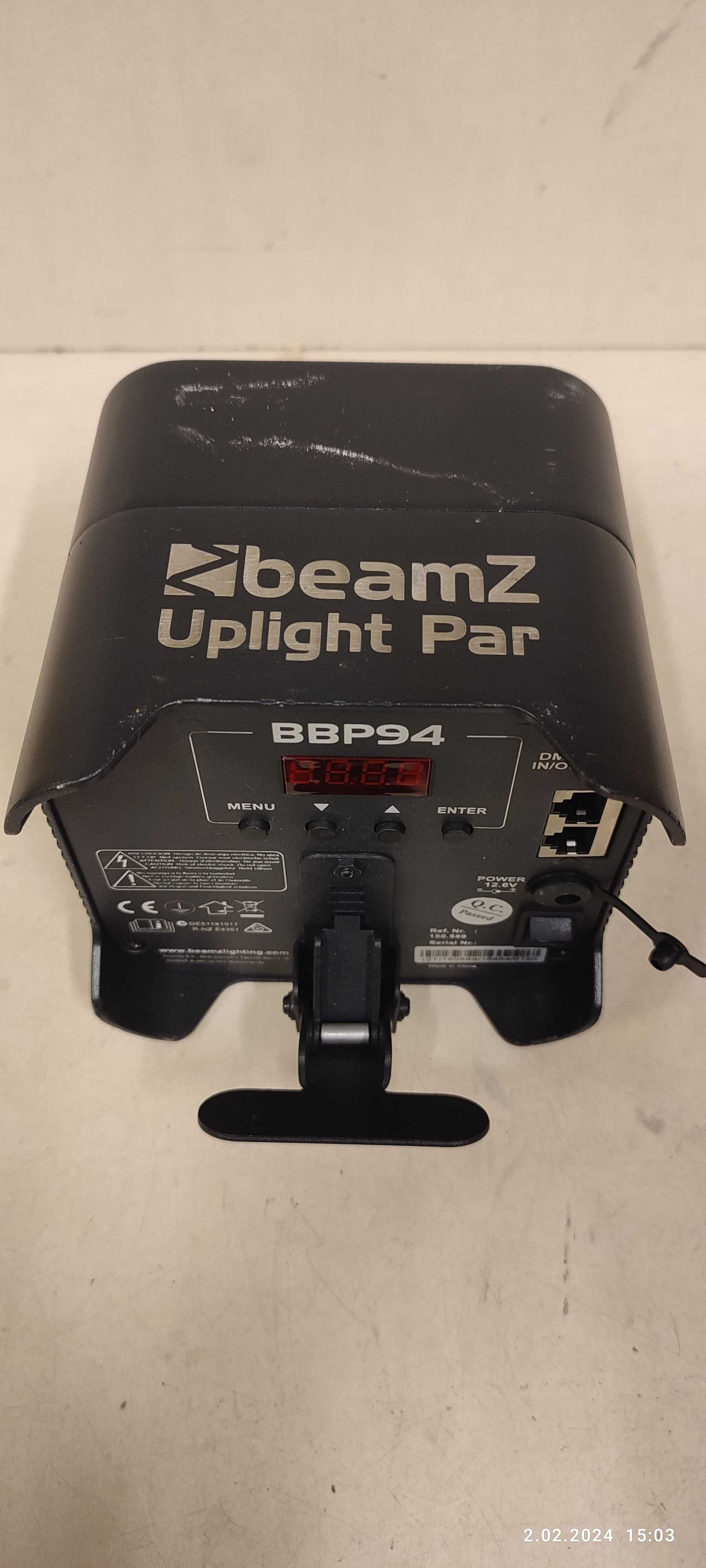 BBP94 Uplight Par 4x10W