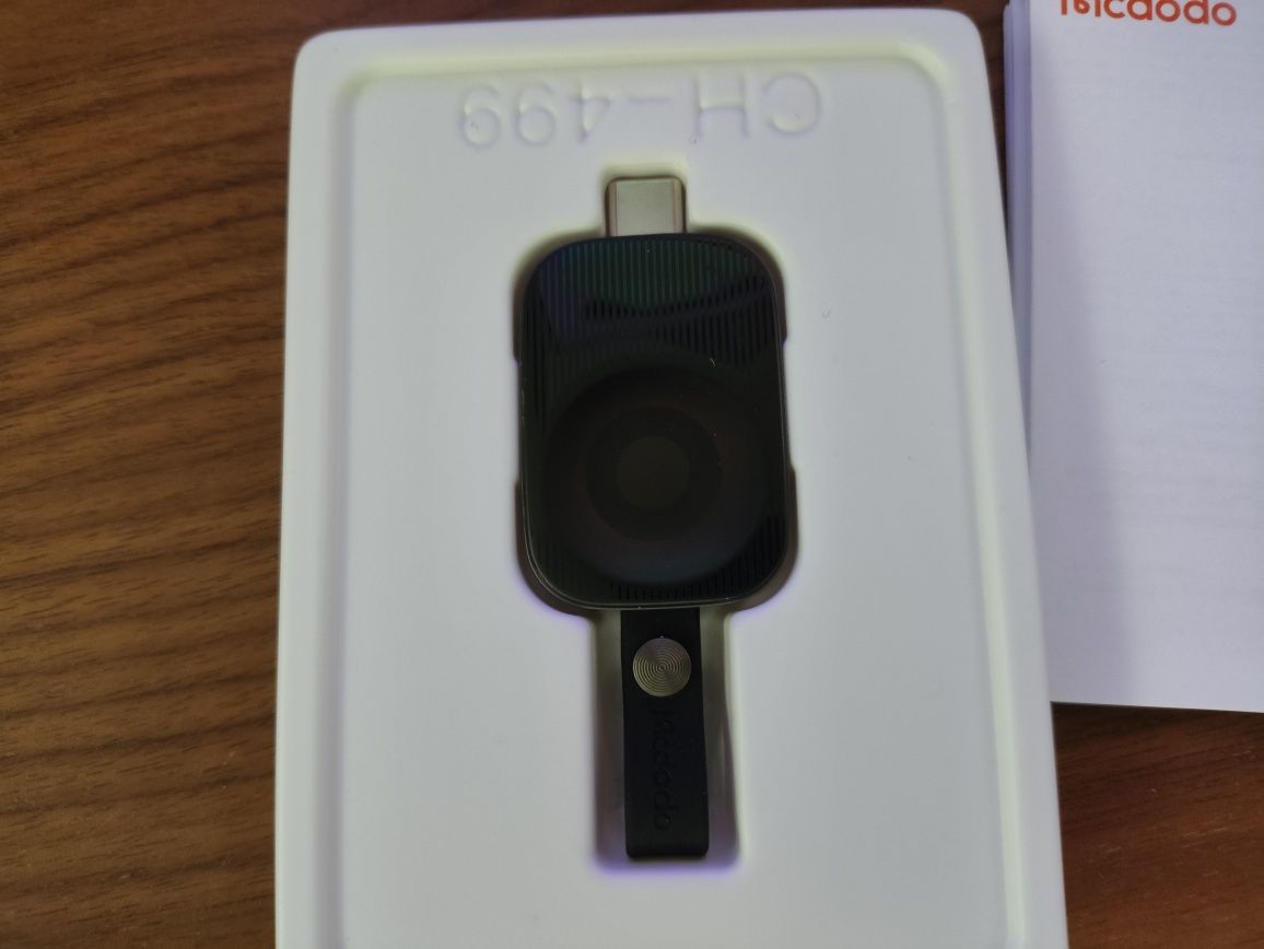 Carregador sem fios iWatch USB C portátil magnético para Apple Watch