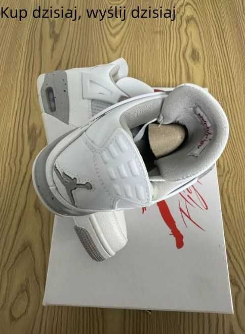 Damskie/Trampki/Męskie/Jordan 4 Retro White Oreo R.44