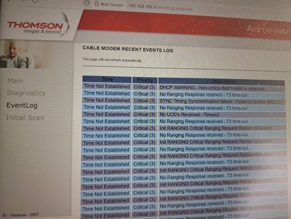 Dekoder kablowy Thomson