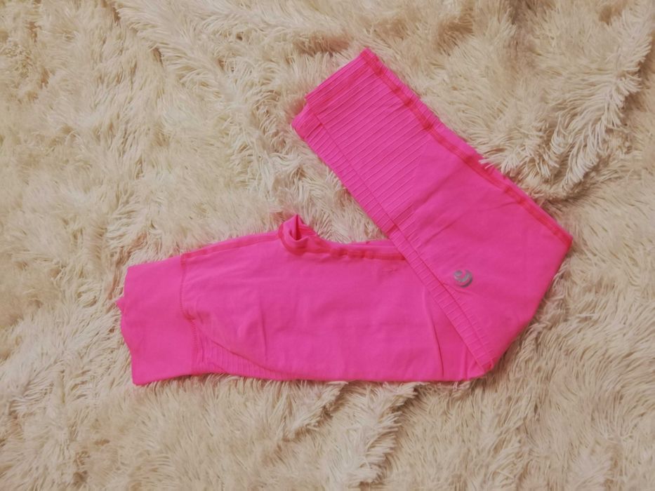 legginsy Oceans Apart S 36 wear and smile różowe bezszwowe push up