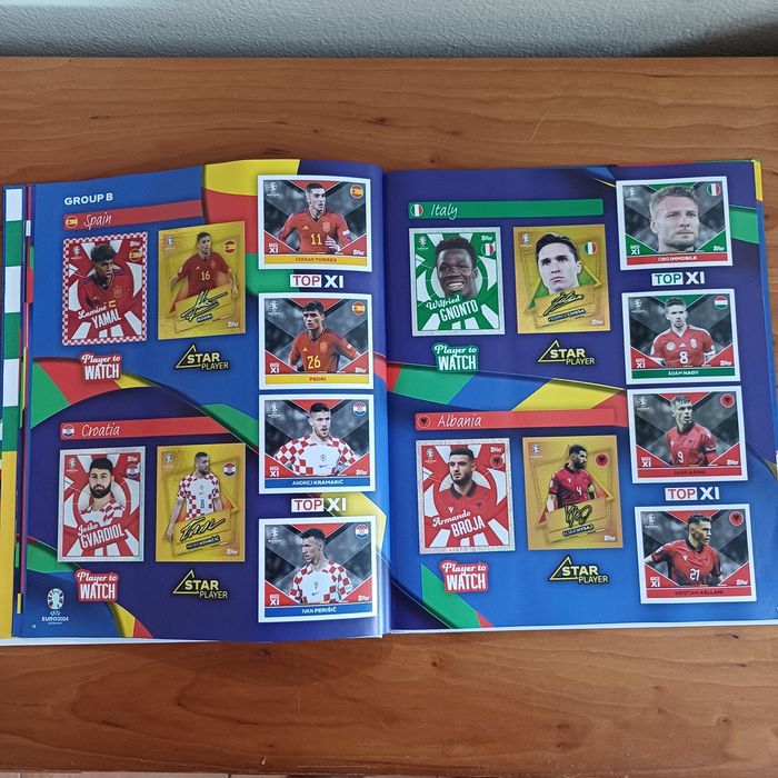 Álbum cromos Euro 2024 COMPLETO