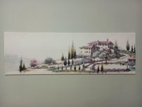 Kanwa Tuscany 140 x 45 cm Obraz Toskania