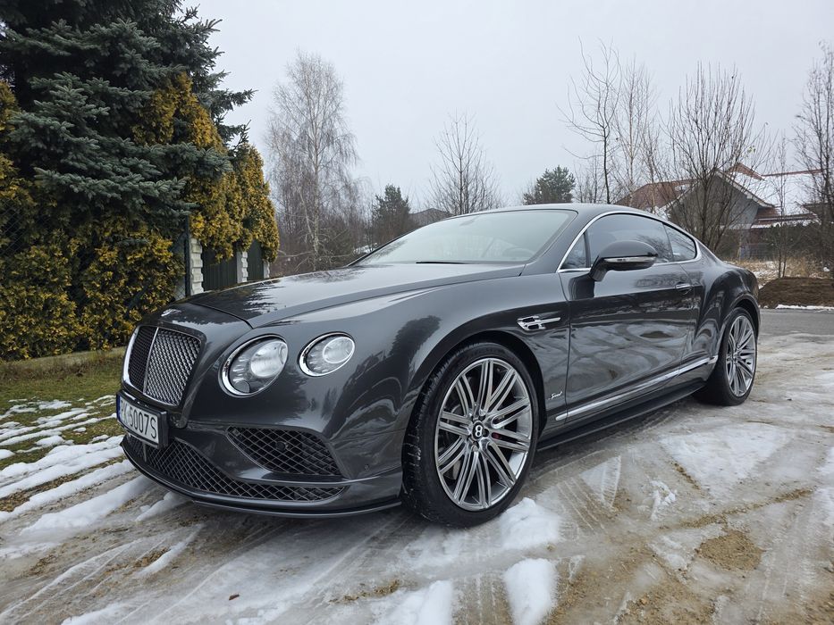 Bentley Continental GT Speed W12 2017r. Faktura 23% Salon Polska