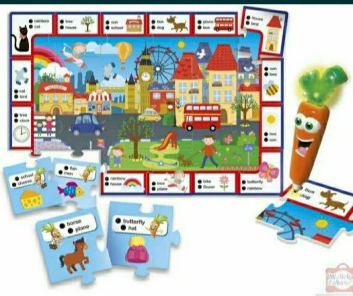 Zabawka Gra edukacyjna - Carotina z gadającą marchewką