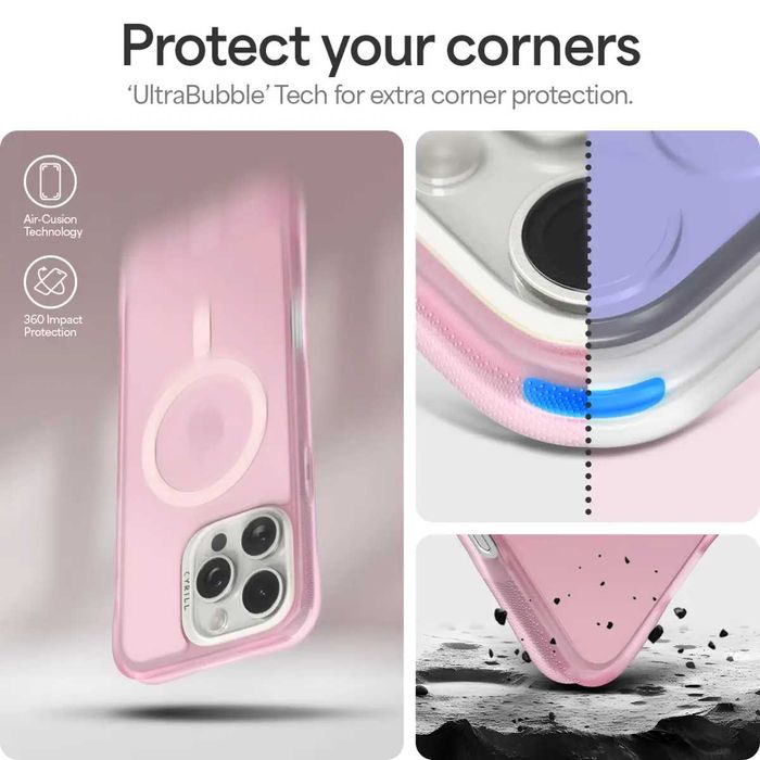 Чехол Cyrill Ultra Sheer Mag для iPhone 16 Pro Max Pink