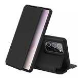 Etui case z klapką do Samsung Note 20 czarny