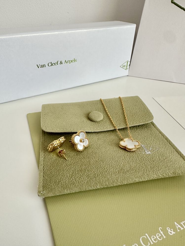 Zestaw biżuterii w stylu Van Cleef & Arpels