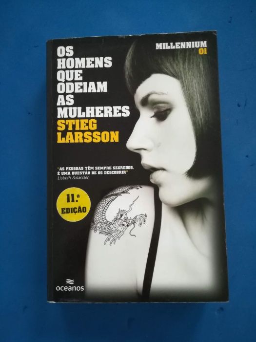 Livro Os Homens que odeiam as mulheres