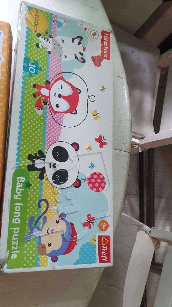 Puzzle zestaw 5 Fisher price trefl czuczu