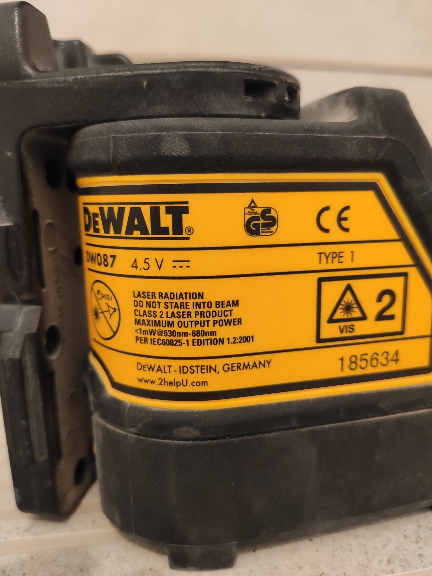 Laser krzyżowy DeWalt