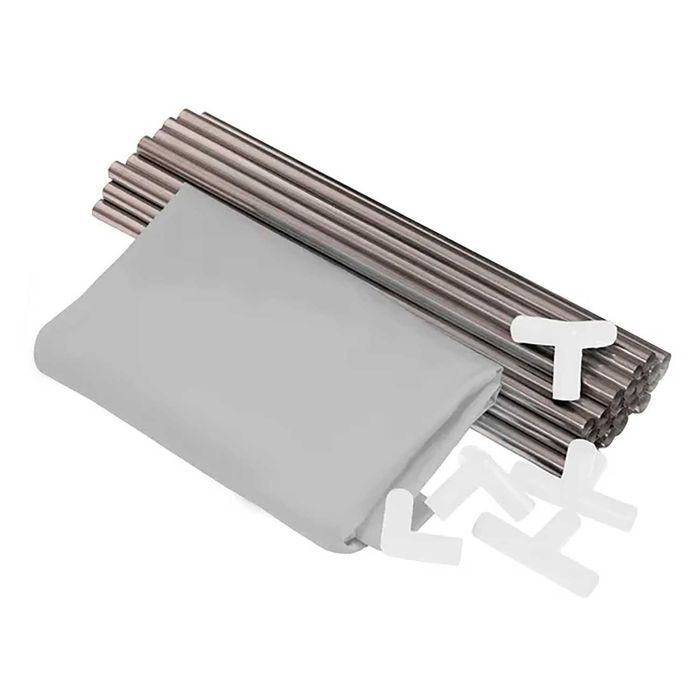 Kojec z Koszem Suchy Basen Dla Dzieci 125 x 125 cm Prezent Szary