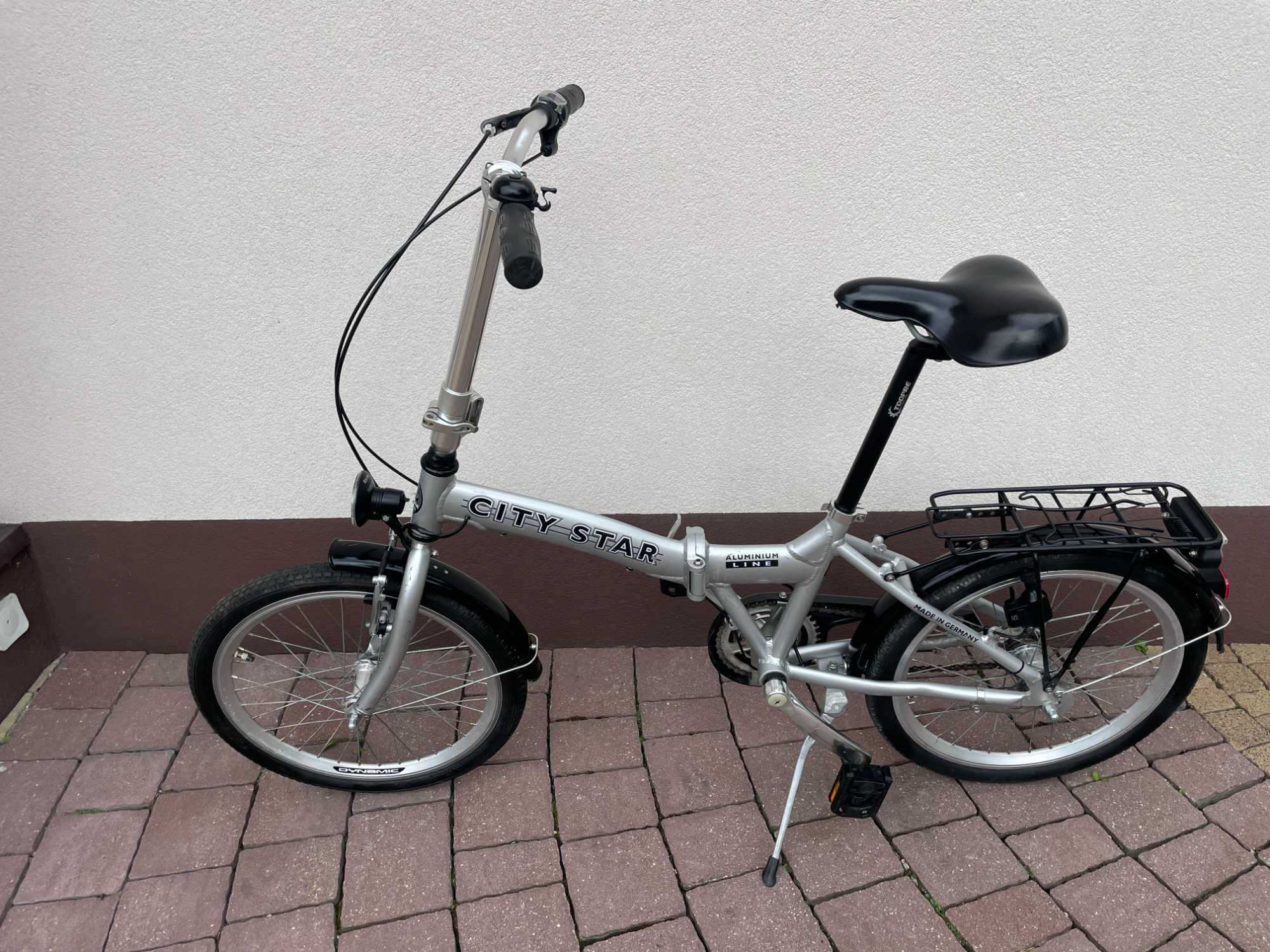 Aluminiowy Rower Składany Koła 20"