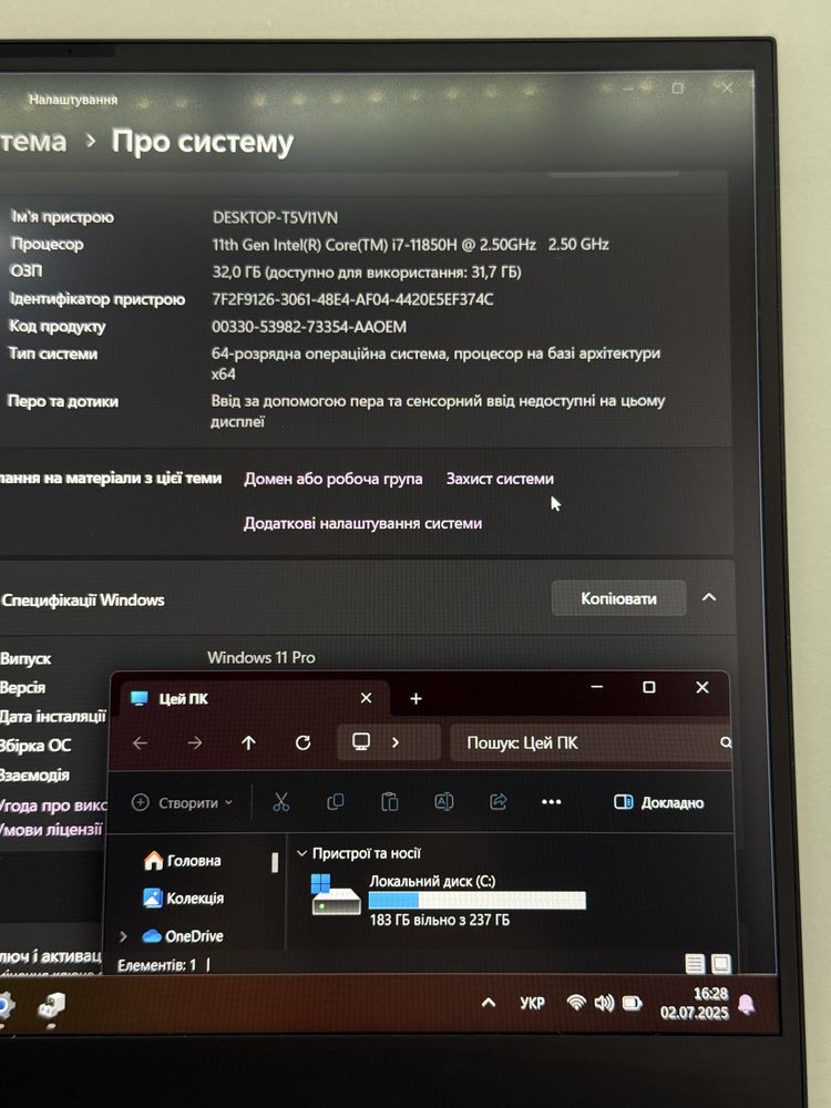 ТОП! i7-11gen | NVIDIA 4GB | RAM 32 | SSD 256 | HP ZBook Studio 15 G8