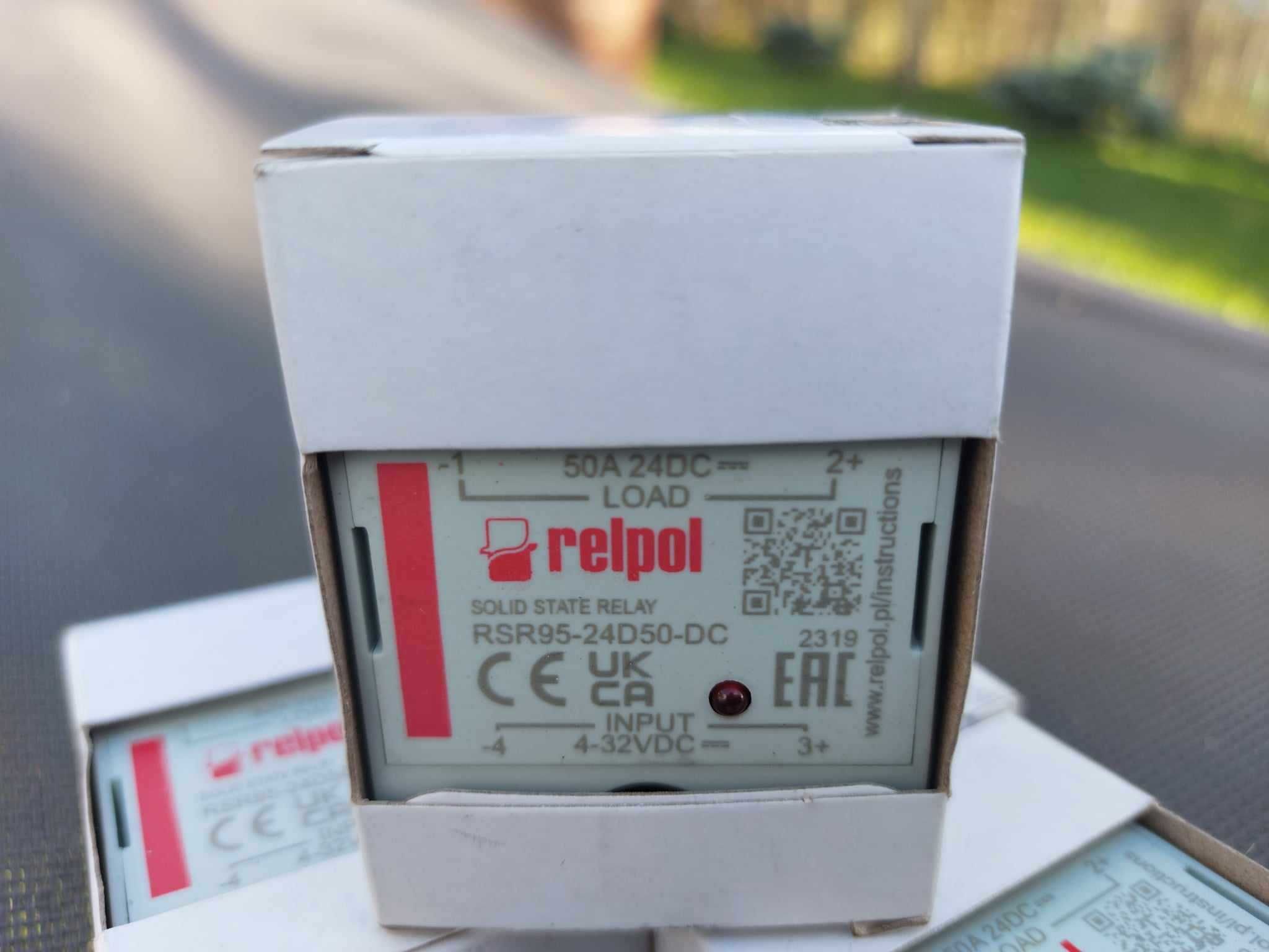 Przekaźnik półprzewodnikowy 4‑32VDC, 0‑24V DC, 50 A, RSR95‑24D50‑DC
