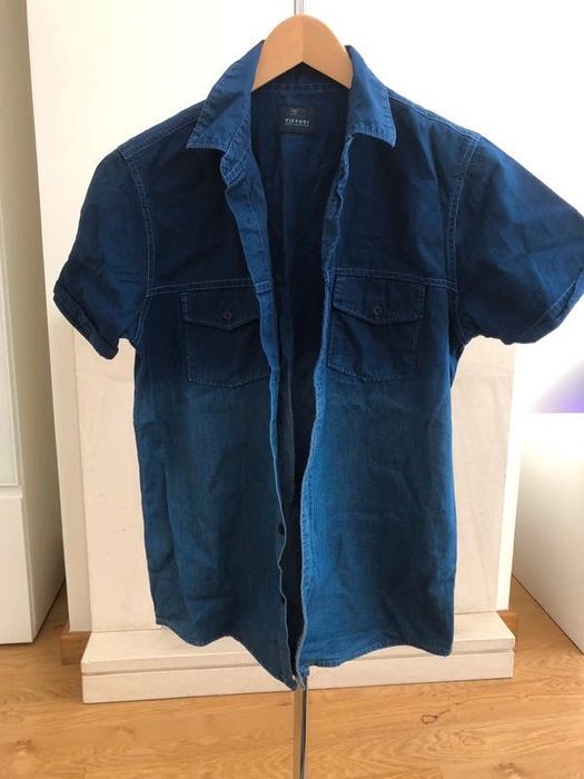 Camisa azul Tiffosi menino