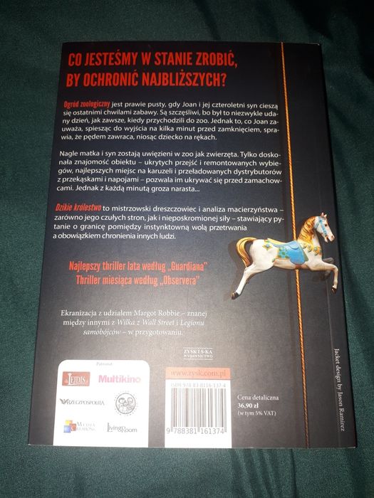 Książka Dzikie królestwo Gin Phillips survival horror