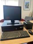 POS completo com tela touch gaveta de dinheiro w11 mouse e teclado