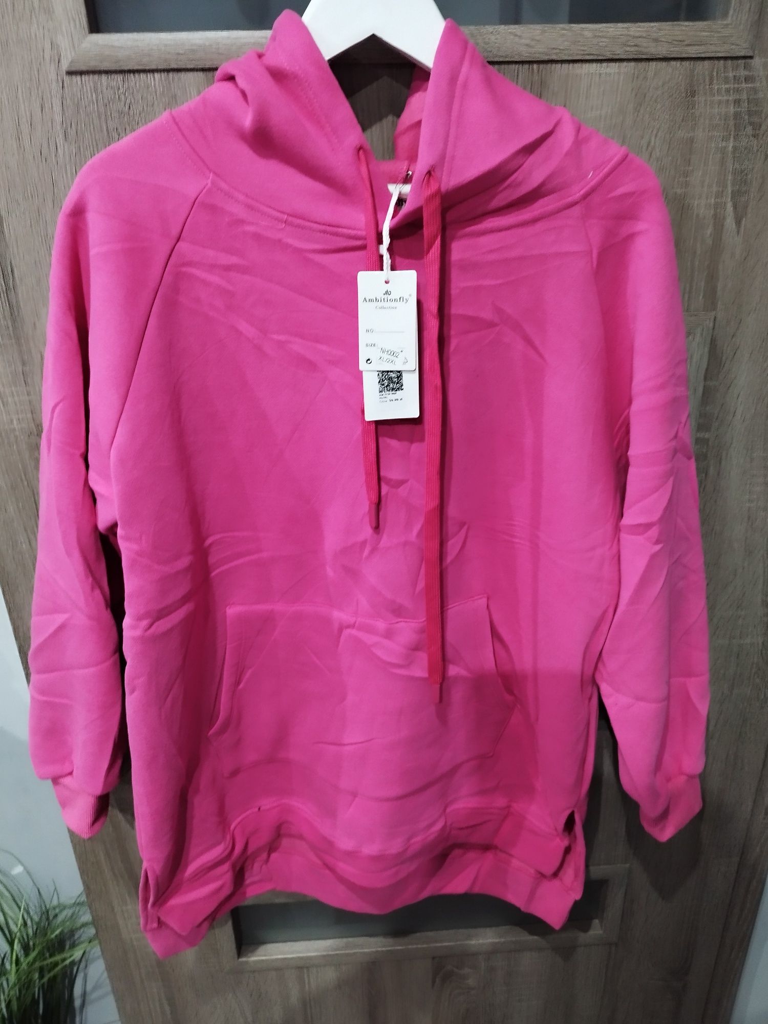 Okazja! Nowa! Bluza Ambitionfly fuksja rozmiar XL/XXL