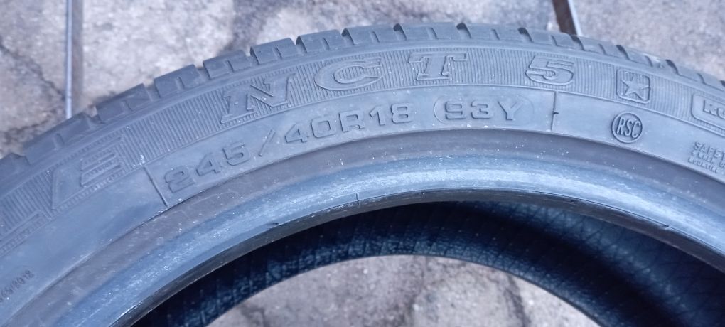 Opona 1szt 245/40/18 93Y Goodyear Eagle NCT5 * RSC RunFlat 7mm