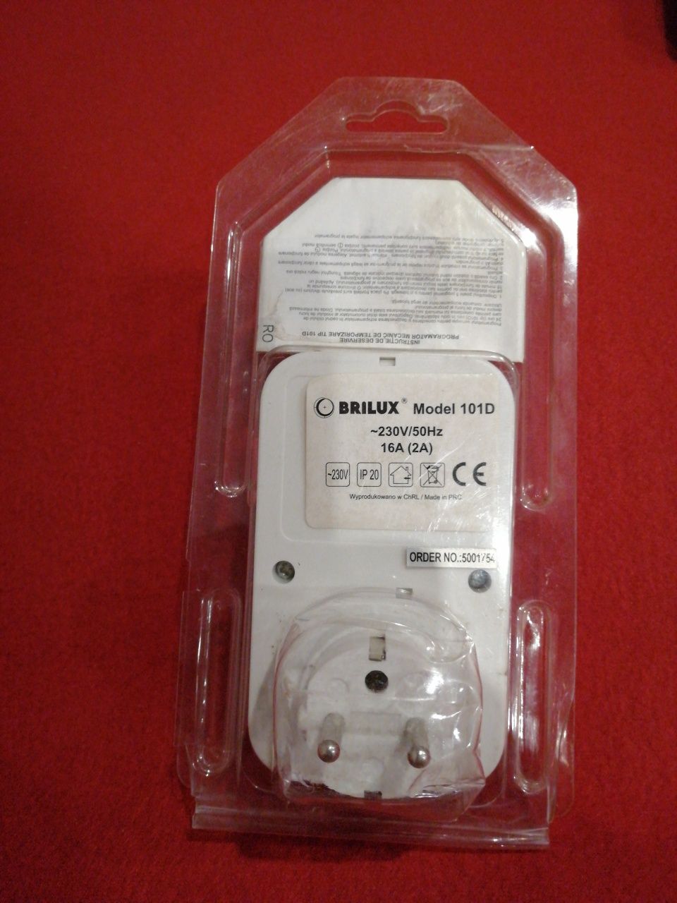 Programator czasowy Brilux model 101D