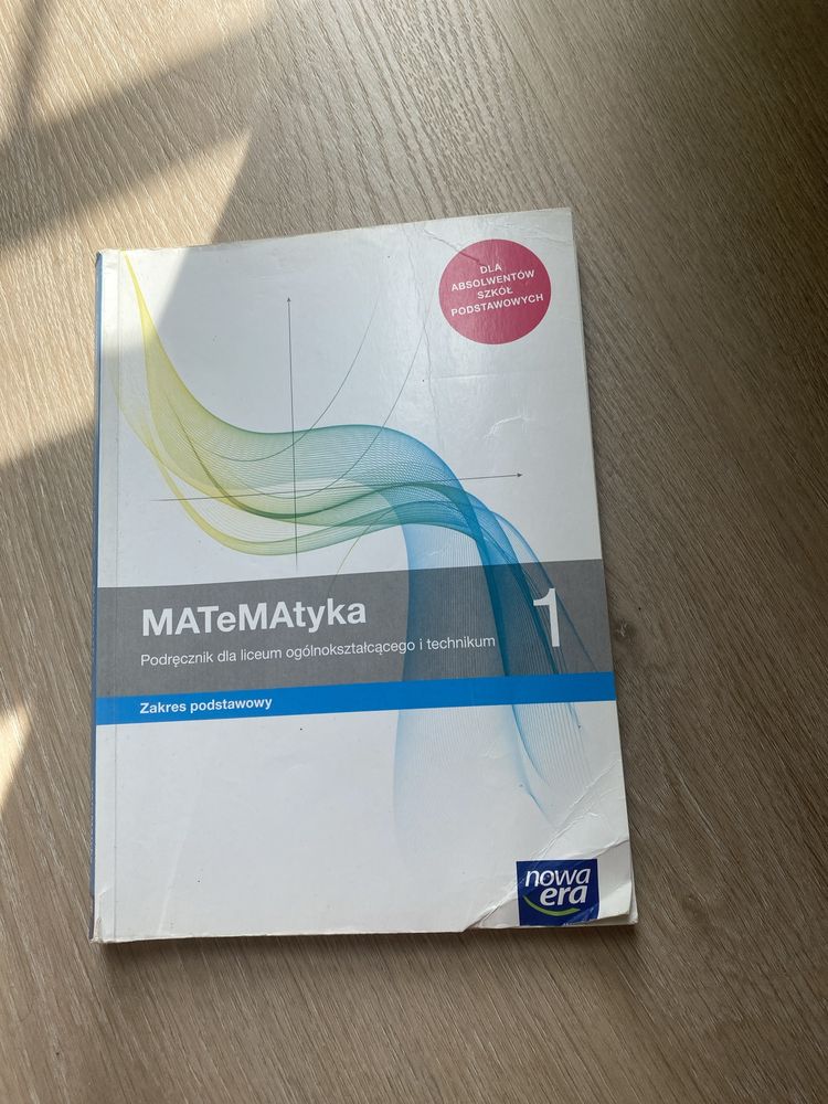 Podręcznik ,,MATeMAtyka 1”