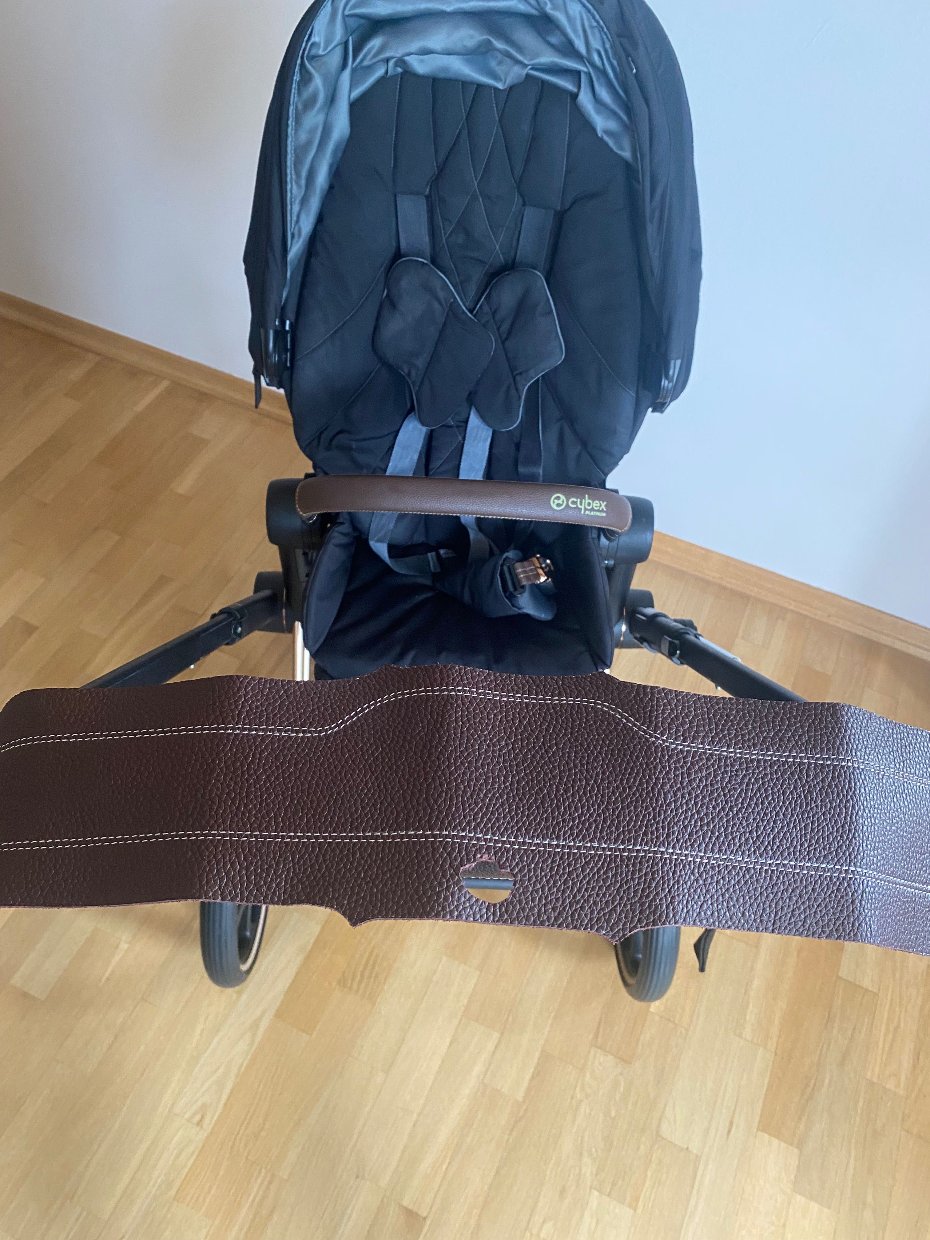Cybex Priam rose gold zestaw 2w1, gondola + spacerówka oraz akcesoria