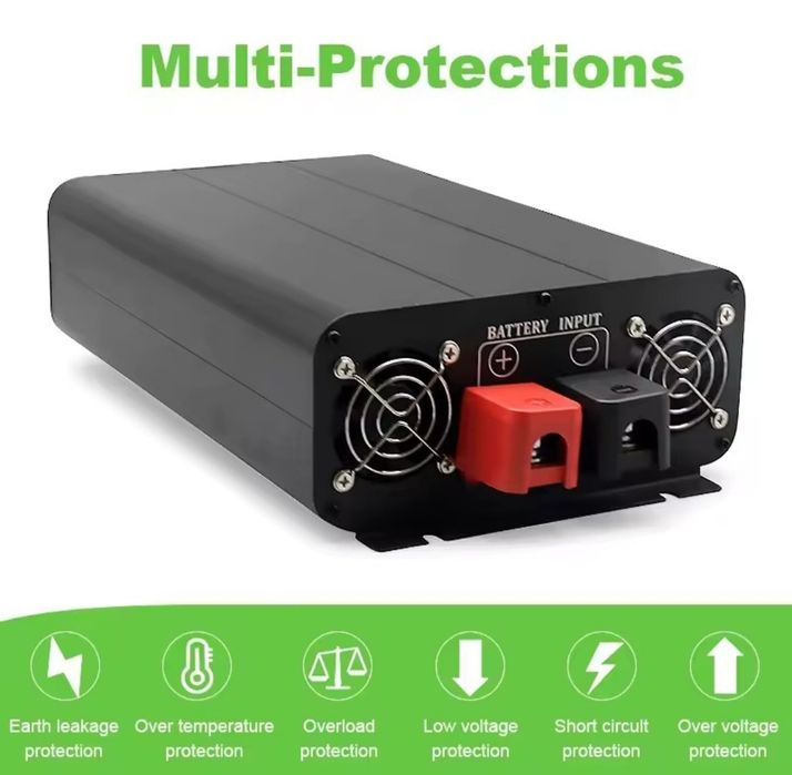 Inversor de corrente DC12v para AC220v