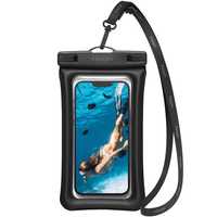 Spigen Pokrowiec A610 Universal Waterproof Float Case Czarny