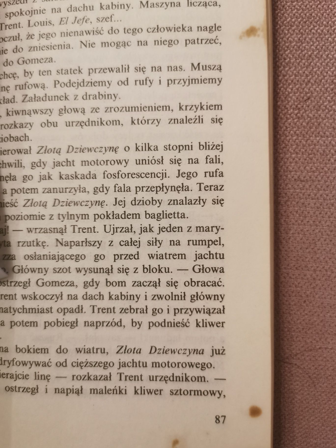 Złota Dziewczyna Simon Gandolfi Alistair MacLean