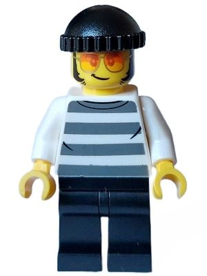 Figurka LEGO cty1558 Bandyta przestępca w czapce