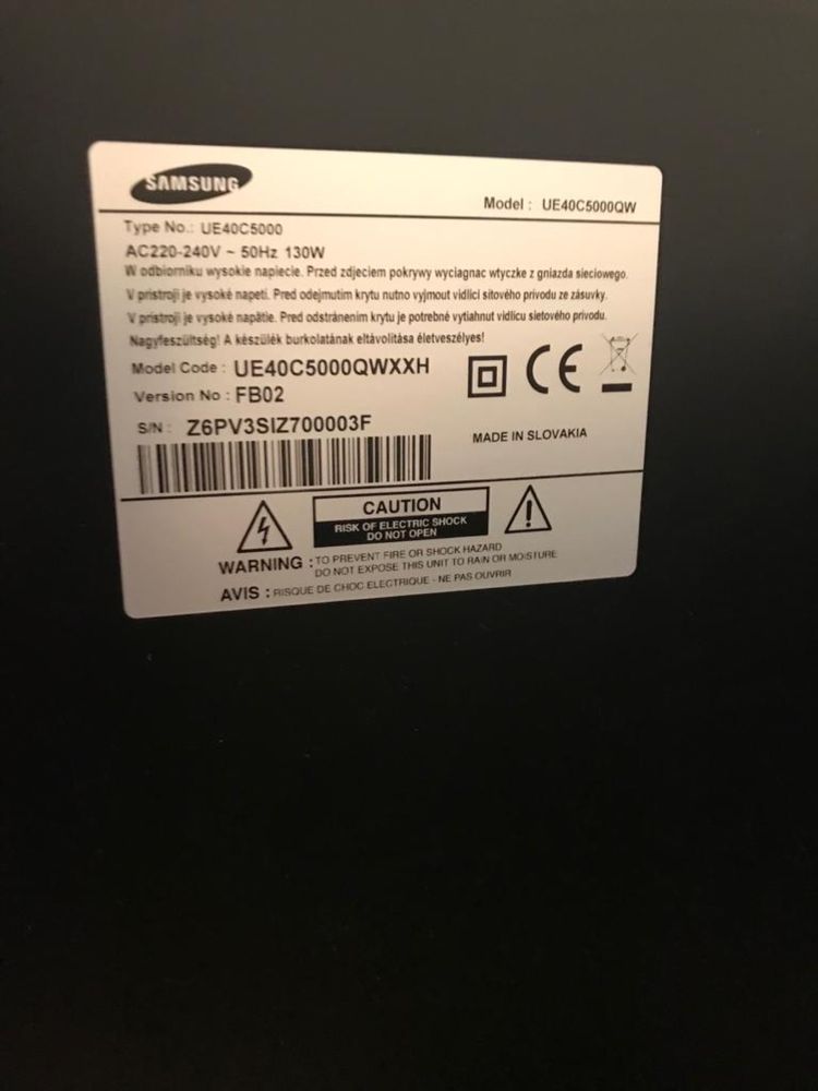 Telewizor Samsung UE40C5000QW