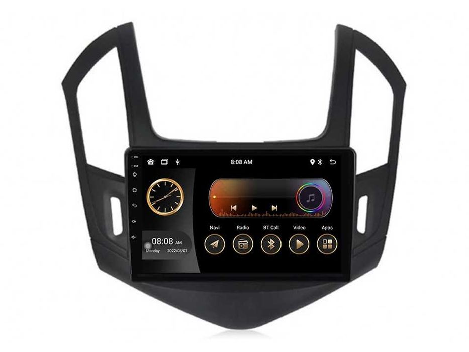 Radio samochodowe Android Chevrolet Cruze (9", black) 2009.-2014