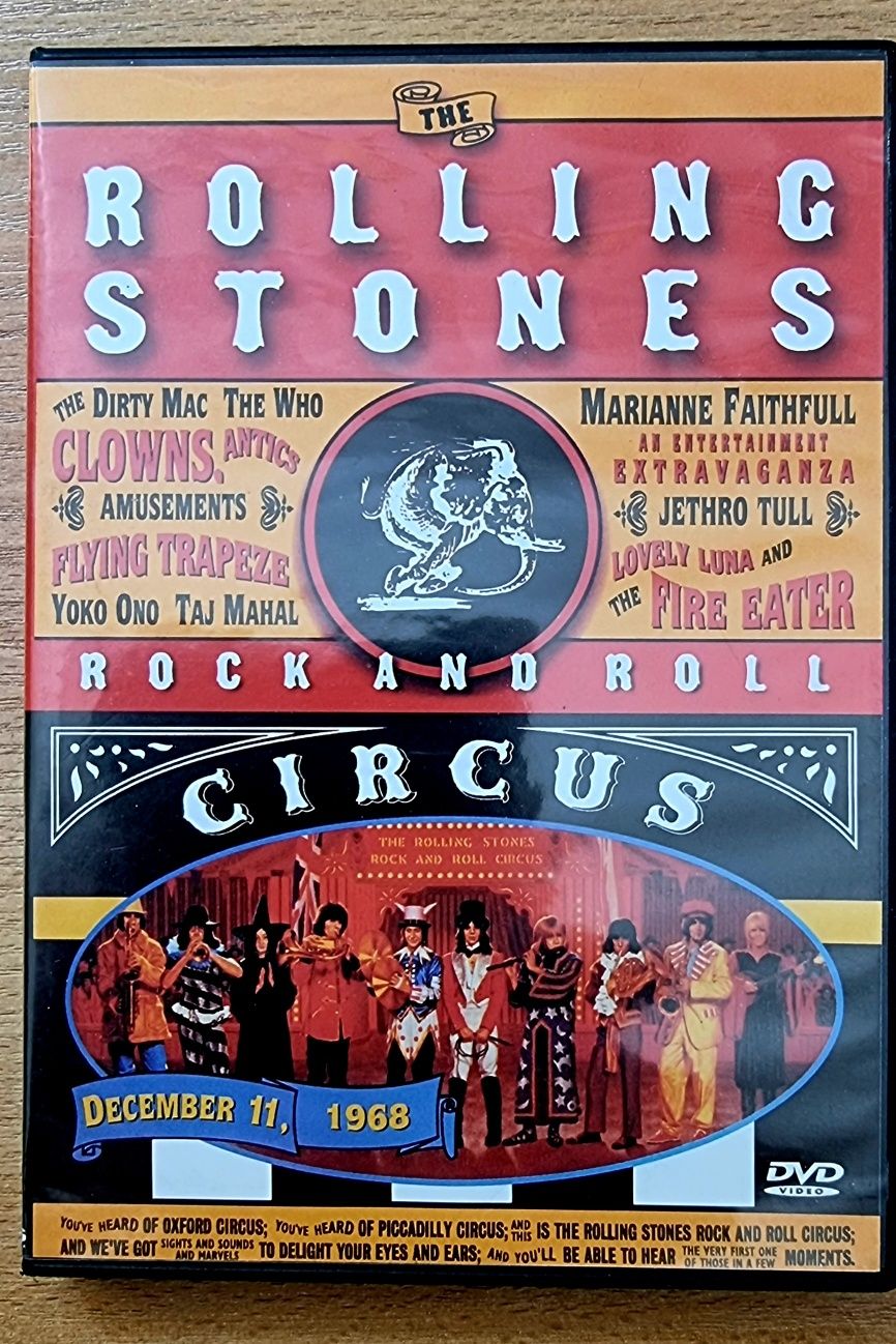 Rolling Stones Circus koncert DVD
