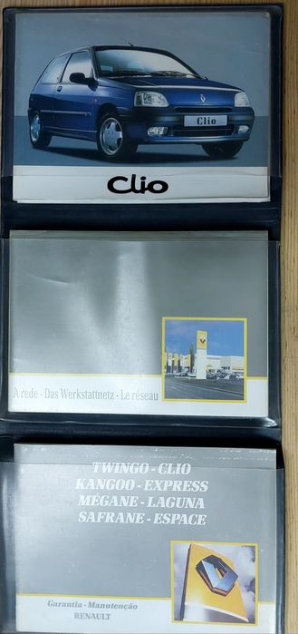 Manual do utilizador- Renault Clio, FIAT Uno, Rover 216