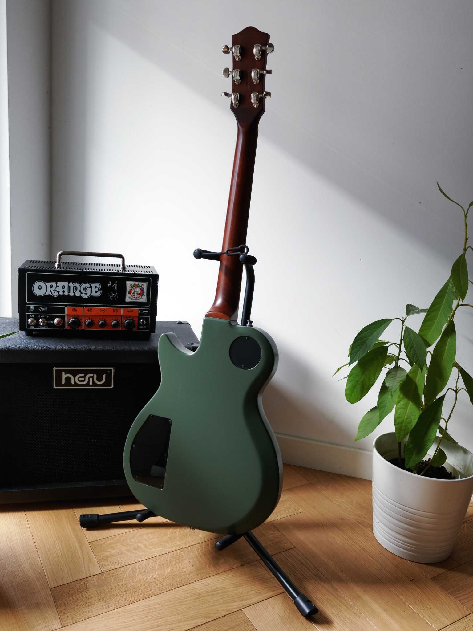 Godin Classic Summit SG Mate Green -  Dimarzio/Mojotone