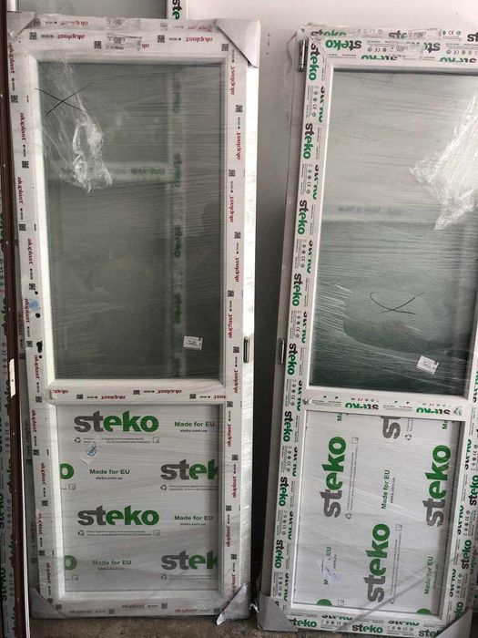 Продам готові металопластикові вікна та двері