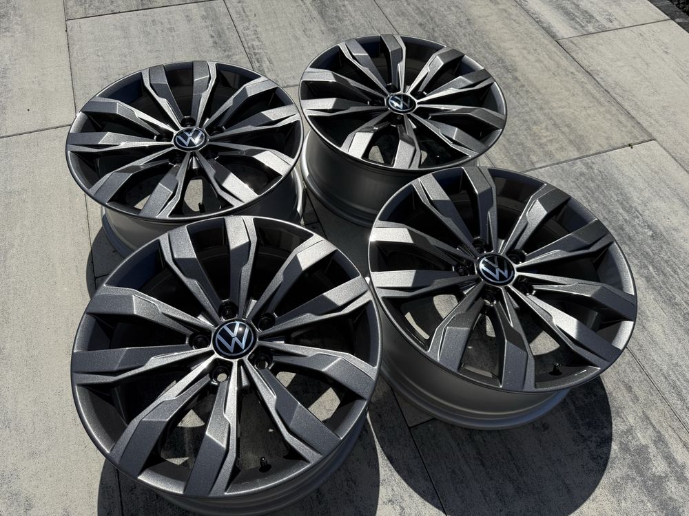 JAK NOWE Felgi Oryginalne VW 17” 7J ET45 passat caddy golf t-roc