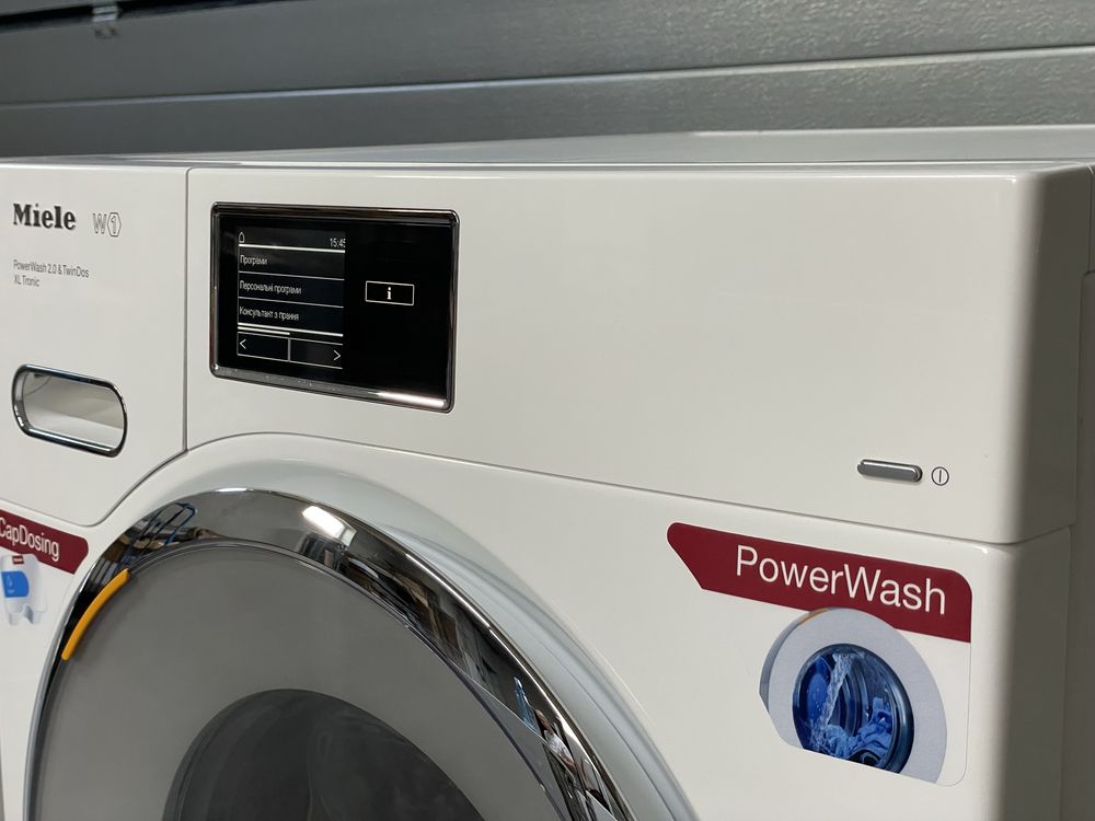 ПРЕМІУМ КОМПЛЕКТ MIELE: Пральна та Сушильна машина TMV 843 WMV 963
