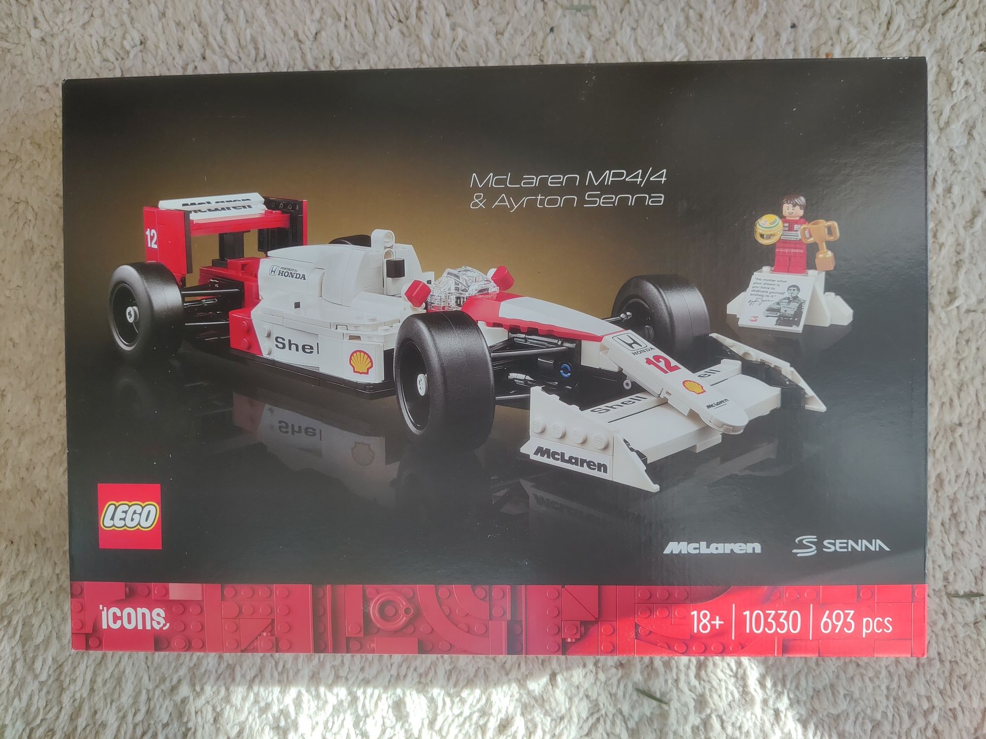 Lego Icons 10330 McLaren MP4/4 i Ayrton Senna