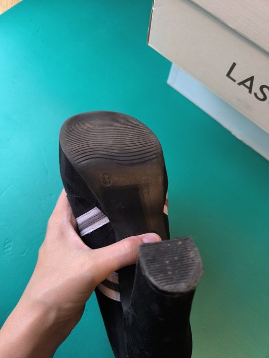 Buty obcasie koturnie wysokiej botki roz 41