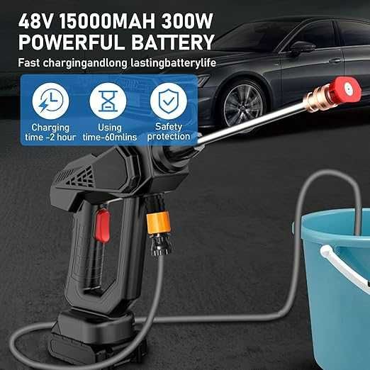 Myjka wysokociśnieniowa akumulatorowa 48V 300W