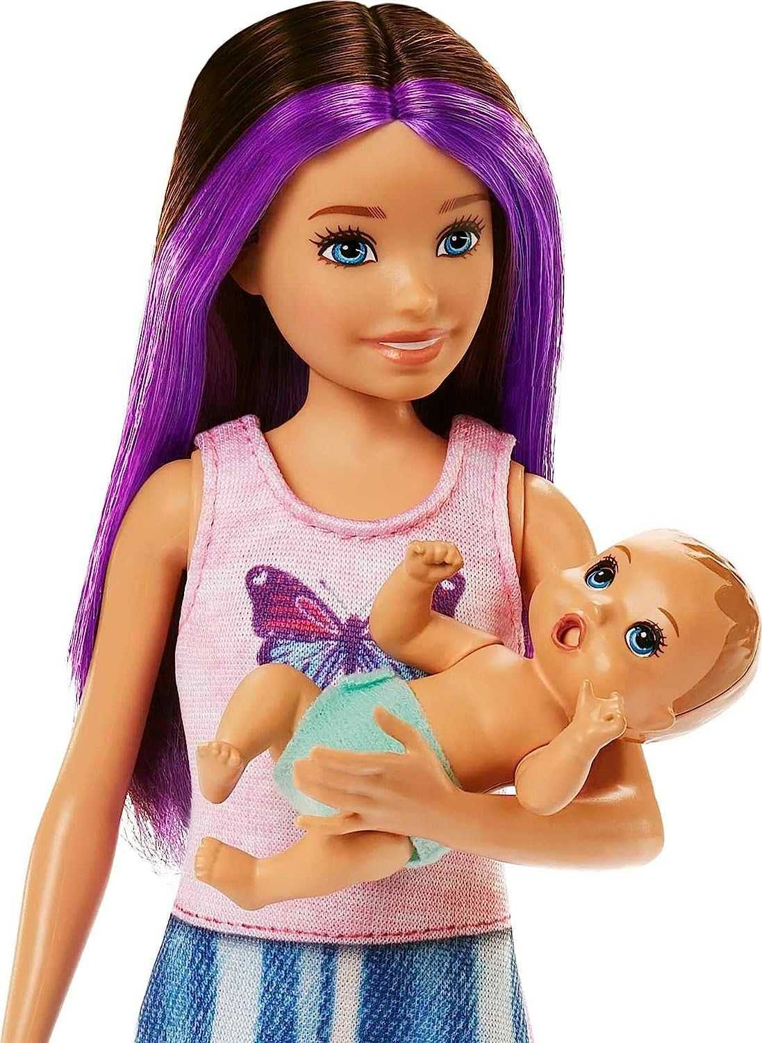 Барбі Няня з малюком та ліжечком Barbie Skipper Babysitters