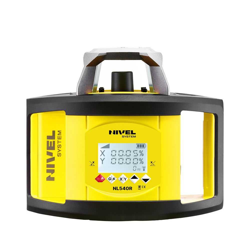 Niwelator Laserowy NL540R DIGITAL Nivel Sytem łata statyw zestaw