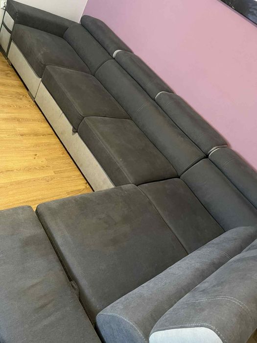 Narożnik wypoczynkowy, funkcja spania, schowek