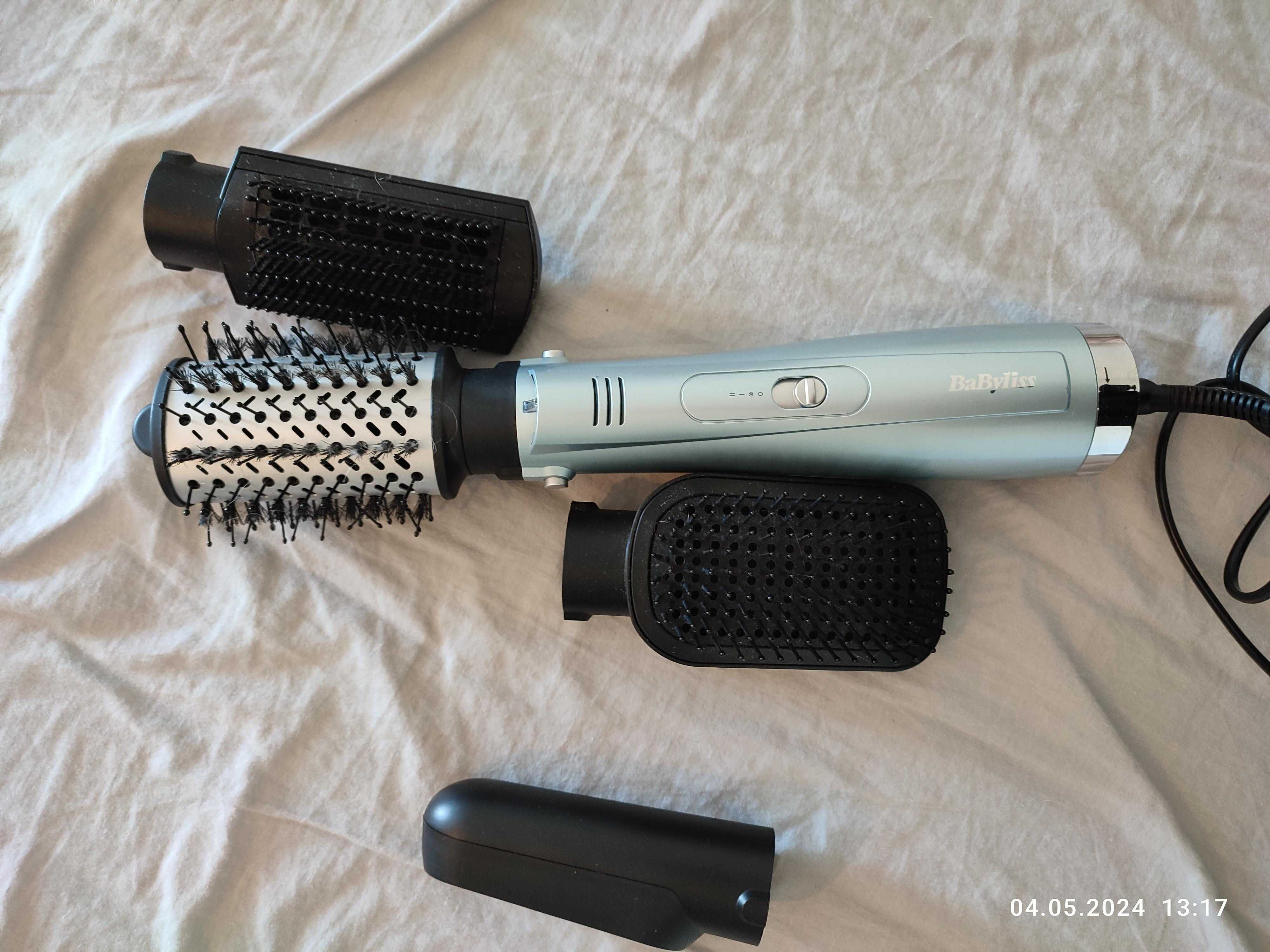 BaByliss AS774E Escova de secador de cabelo 4 em 1 Hydro-Fusion seca