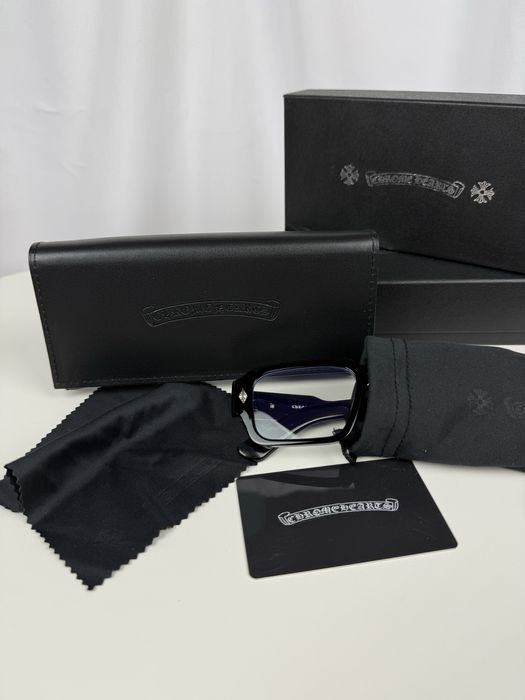 Окуляри Chrome Hearts прозорі | Очки Хром Хартс