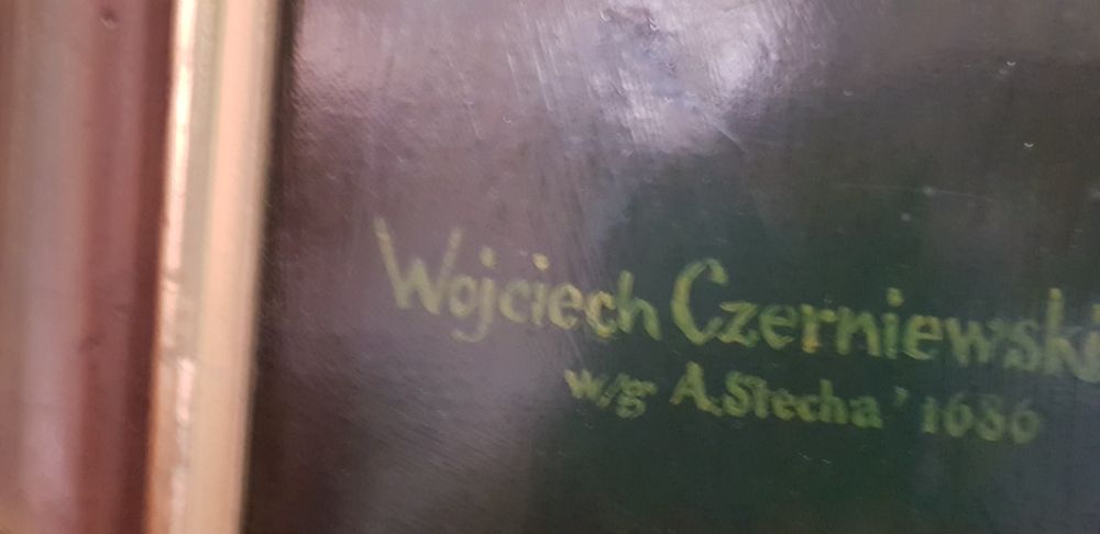 XIX w Portret Burmistrza Gdańska Olej na Płótnie Cudo !!! Okazja !!!